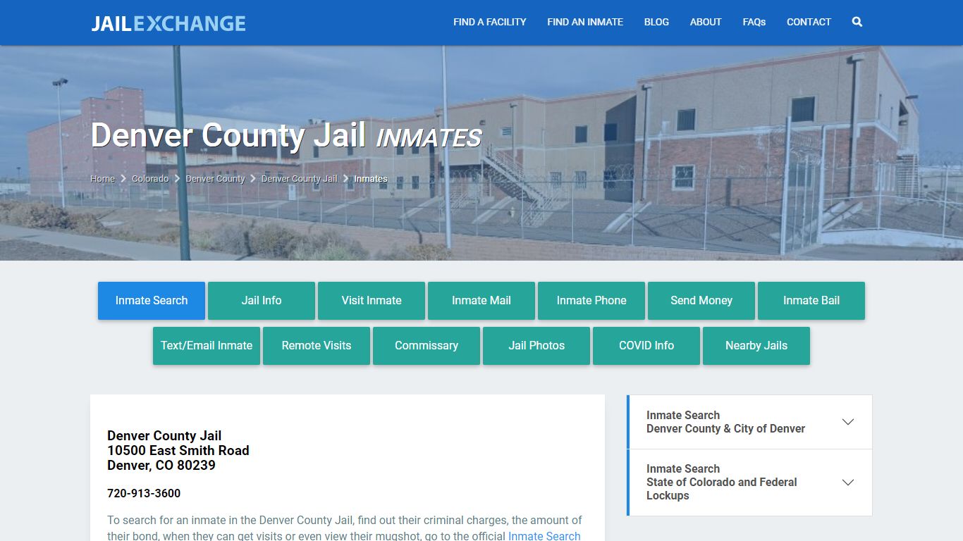 Denver County Jail Inmates | Arrests | Mugshots | CO